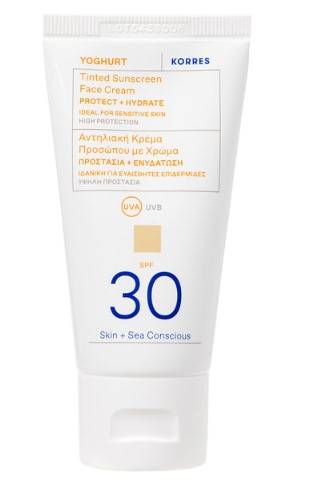 Korres Yogh. Fac. Sun.tin Spf30 50ml, .